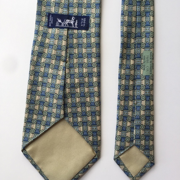 Hermes French silk tie - Picture 4 of 4